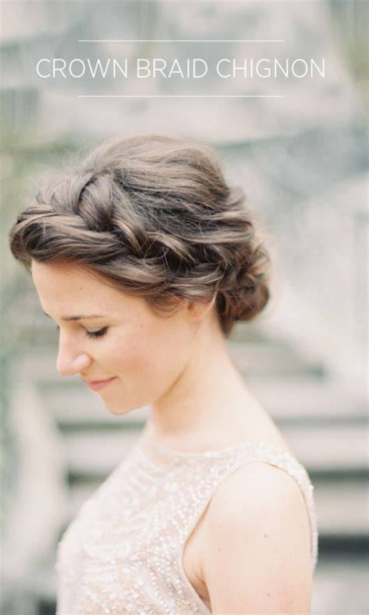 Mesmerizing Masterpieces: Intricate Crown Braid And Chignon Creations
